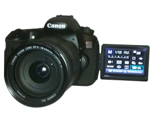 Canon EOS DSLR və 50mm Lens