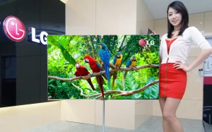 LG Əyri OLED Ağıllı TV