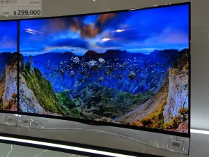 LG Əyri OLED Ağıllı TV